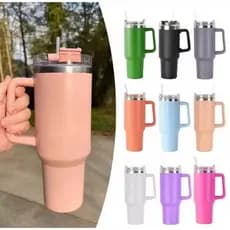 Copo térmico  de 1200ml com canudo  personalizado