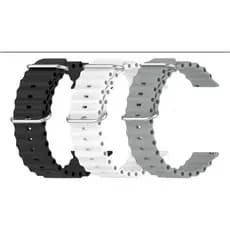 Kit3 Pulseira Oceano Para Smart Watch Ultra 49Mm COR SORTIDA