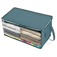 Saco Organizador para Cobertor Caixa Organizadora Grande Caixa de Anti-Poeira Resistente