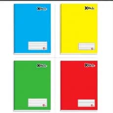 Caderno Capa dura 96 folhas pequeno - 1/4