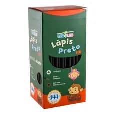 Lápis preto Leo Leo Sextavado