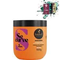 Máscara Haskell Poder Dos Óleos Se Curve 500gr