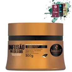 Máscara 300gr infusão de Óleos Haskell