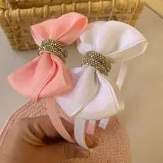 Tiara infantil de luxo/ Tiara organza com miolo em strass/ Tiara para meninas