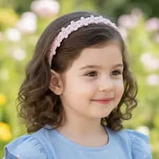 Tiara infantil, arquinho de cabelo, tiara de flores, acessório de cabelo menina, tiara flexível.