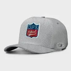 Boné Snapback Aba Curva OFL Style Branco