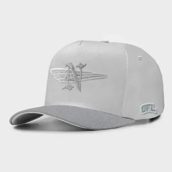Boné Snapback OFL Iniciais N Bordado com Aplique