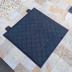 Tampa De Cisterna Reservatório Água 50x50cm Bloqueia Insetos
