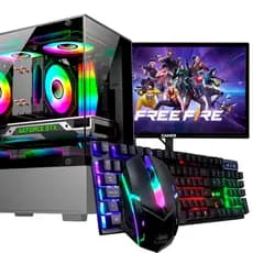 Cpu Gamer Barato I5 10gb Ssd 240gb + Wifi + GT 210 1GB Nvidia + Monitor 19 Gamer Barato