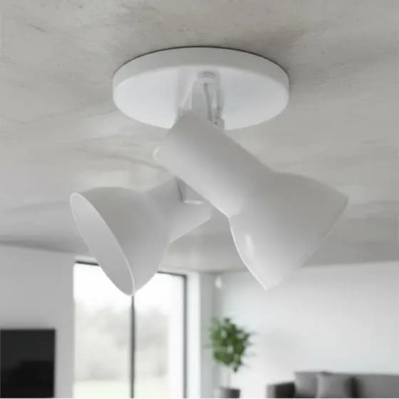 Spot Duplo 4 Cores para Iluminação Interna Bivolt 110/220v