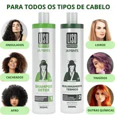 Kit Progressiva Organica Sem Formol Japones Liso Extremo