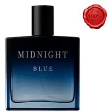 Perfume Masculino de Atração Feminina 100ml Midnight Blue com Feromonios Árabes