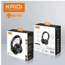 Fone Headphone Bluetooth Sem Fio Kaidi KD-750 Rádio Fm / Cartão Memória