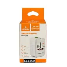 Adaptador Universal de Tomada Conectividade Global em um Design Compacto e Confiável Lehmox LEY-202