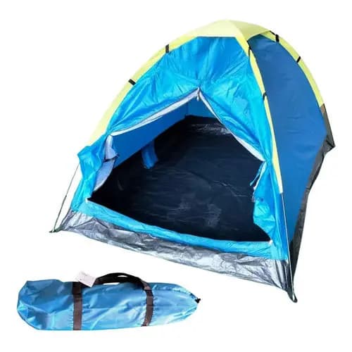 Barraca Camping Para 3 Pessoas Importway Com Cobertura