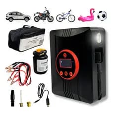 Mini Compressor de Ar Automotivo 150PSI Importway Sem Fio com Selante e Bolsa 🚗🔥