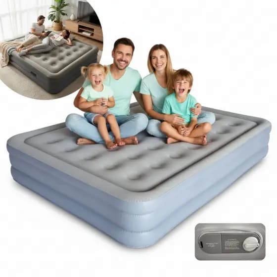 Colchão Inflável Queen Importway 127V com Inflador Embutido