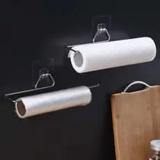 10/20 PCS Suporte Autoadesivo Para Toalha Rack De Rolo De Papel Higiênico De Cozinha Suporte De Rolo Estante De Armazenamento Acessórios De Banheiro