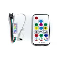 Controladora Rítmica VU Chroma LED WS2811 WS2812 SP104E