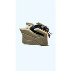 Rack móvel para som automotivo com moldura sem pintura varios desenhos paredão bob porta mala trio 1dim + cabo rack 10mt