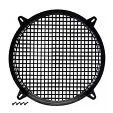 Grade Protetora Alto Falante 8" 10" 12" 15" com Garras Plástica Preta