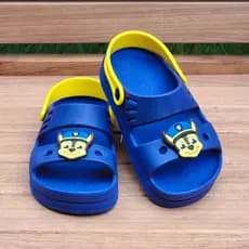 Sandália Papete Infantil Menino com Correia Paw Patrol Patrulha Canina Casual Escolar Macia Confort