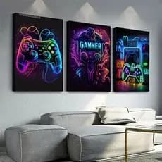 Quadro decorativo Master games