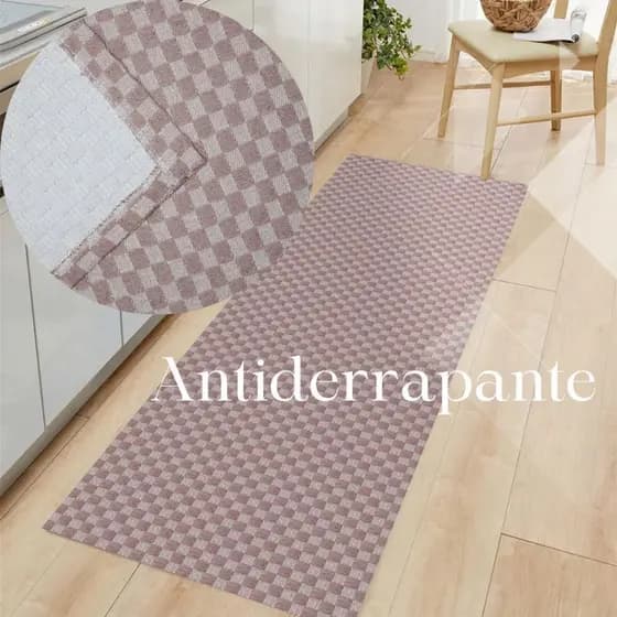 Tapete passadeira Antiderrapante 1,40 x 0,40 Dama