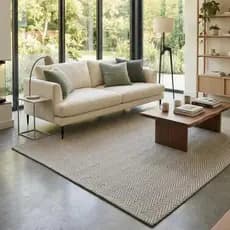 Tapete para  sala, quarto, escritório geométrico Antiderrapante Promoção 2,00x1,40 algodão Egípcio