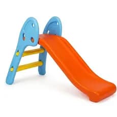 Escorregador Infantil 2 Degraus Homeplay Laranja E Azul