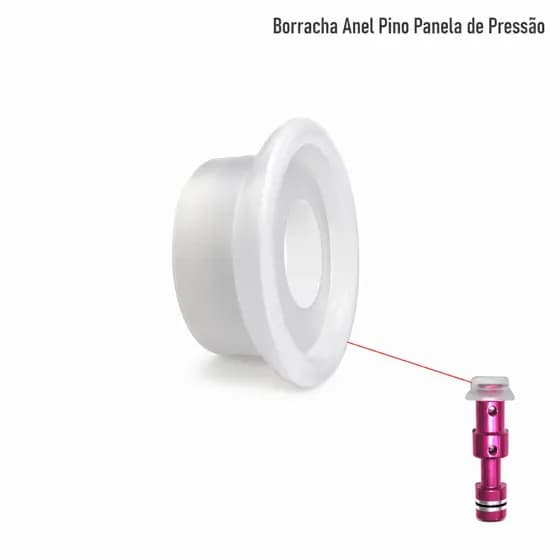 Anel Chapéu Silicone Vedação Válvula Panela Pressão Elétrica