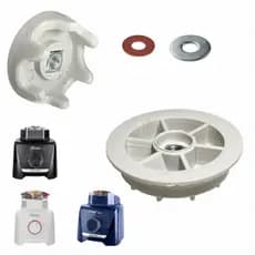 Arraste do Copo Compatível com Liquidificador Oster Oliq + Arraste do Motor Compatível com Liquidificador