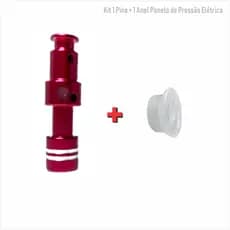 Anel Chapéu Silicone Vedação Válvula Panela De Pressão Elétrica + Pino Válvula Panela De Pressão Elétrica