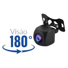 Câmera de Ré e Frontal 180° Roadstar RS180BR