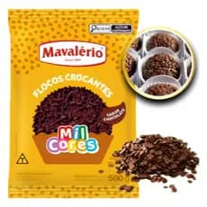 Escamas Flocos Crocantes Chocolates 500g Mavalério