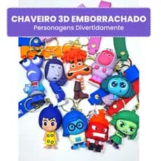 Chaveiro Divertidamente emborrachado 3D -   Chaveiro  Personagens  Fofo