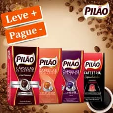 Cápsula de Café Pilão compatível com máquina Nespresso - 10 und