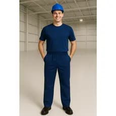Calça Uniforme Profissional Serviços Gerais - Com Cordão E Elastico 51