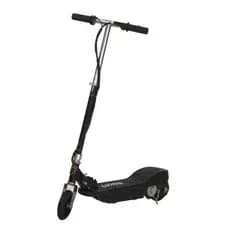 Patinete Elétrico com Banco Assento Dobrável 120W Preto elétrico scooter bateria 120w suporta 70kg