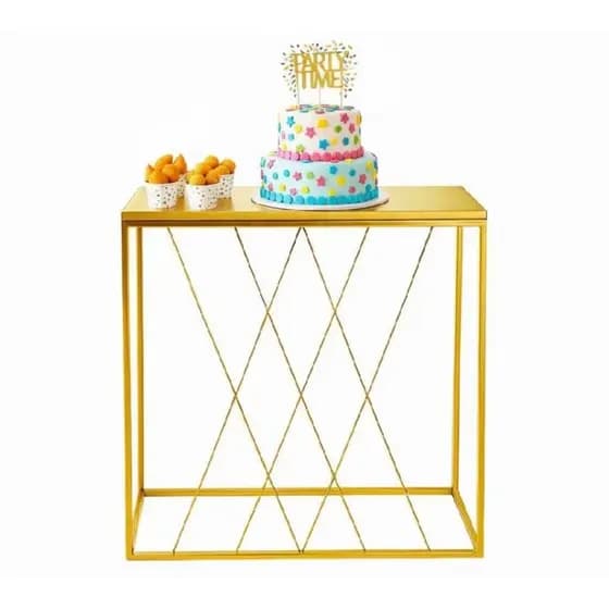 Mesa Treliça Grande Fixa Festa Decoração Promoção