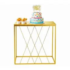 Mesa Treliça Grande Fixa Festa Decoração Promoção