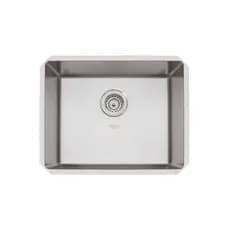 CUBA DEBUTIR DESIGN COLLECTION QUADRUM UNDERMOUNT AÇO INOX ACAB SCOTCH BRITE 50U 50X40 CM TRAMONTINA