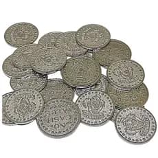 50 Fichas Para Maquinas Machine De Bolinhas e vending machines