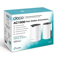Roteador TP-Link Deco S7 (2-PACK), Wi-Fi, Gigabit Ethernet AC 1900Mbps, Dual-Band