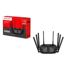 Roteador Mercusys Mr90x Ax6000 Wifi 6 Dual Band 8 Antenas