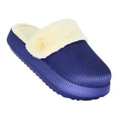 Chinelo Nuvem Pantufa Yvate Forrado Com Pelo Antiderrapante