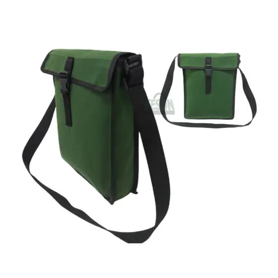 Bolsa Para Eletricista A Tiracolo Em Lona Encerada Capanga 350 x 300 x 80 mm