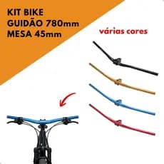 Kit Bike Mtb 29 Mesa 45mm E Guidão 780mm Alumínio Cores