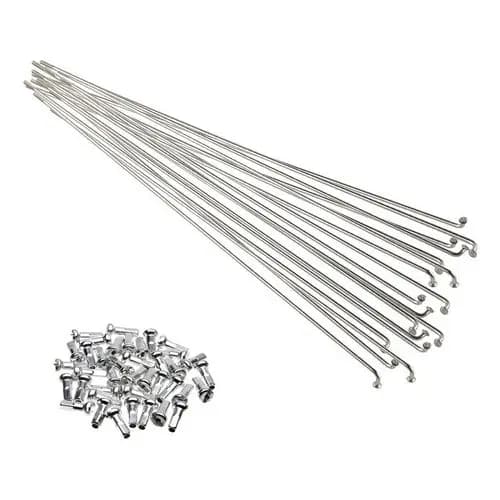 Raio Inox Grosso Bike Aro 26 MTB 265mm X 2,5mm Jogo 36 Raios