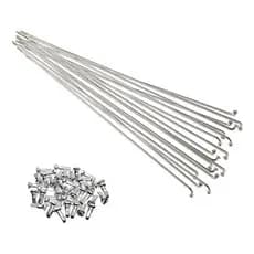 Raio Inox Grosso Bike Aro 26 MTB 265mm X 2,5mm Jogo 36 Raios